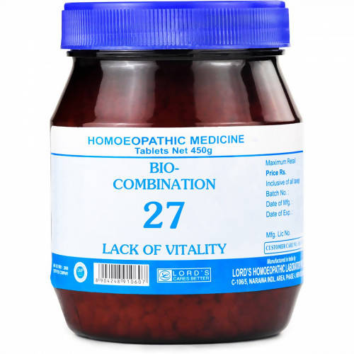 Lord's Homeopathy Bio-Combination 27 Tablets - Limited Time Offer - Swadesiicart