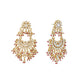 Nuyug 22K Gold Plated Pearl Empress Chandbali Earrings | Swadesiicart