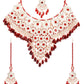 Gold-Polished Alloy Handcrafted Semi Bridal Grand Look Necklace Set - The Pari - The Pari - Dinesh Associates