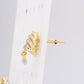 Gold-Polished Alloy Bell Shaped American Diamond Necklace Set - The Pari - Swadesiicart