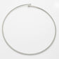 NVR Women's Silver-Toned CZ-Studded Choker Necklace | Swadesiicart
