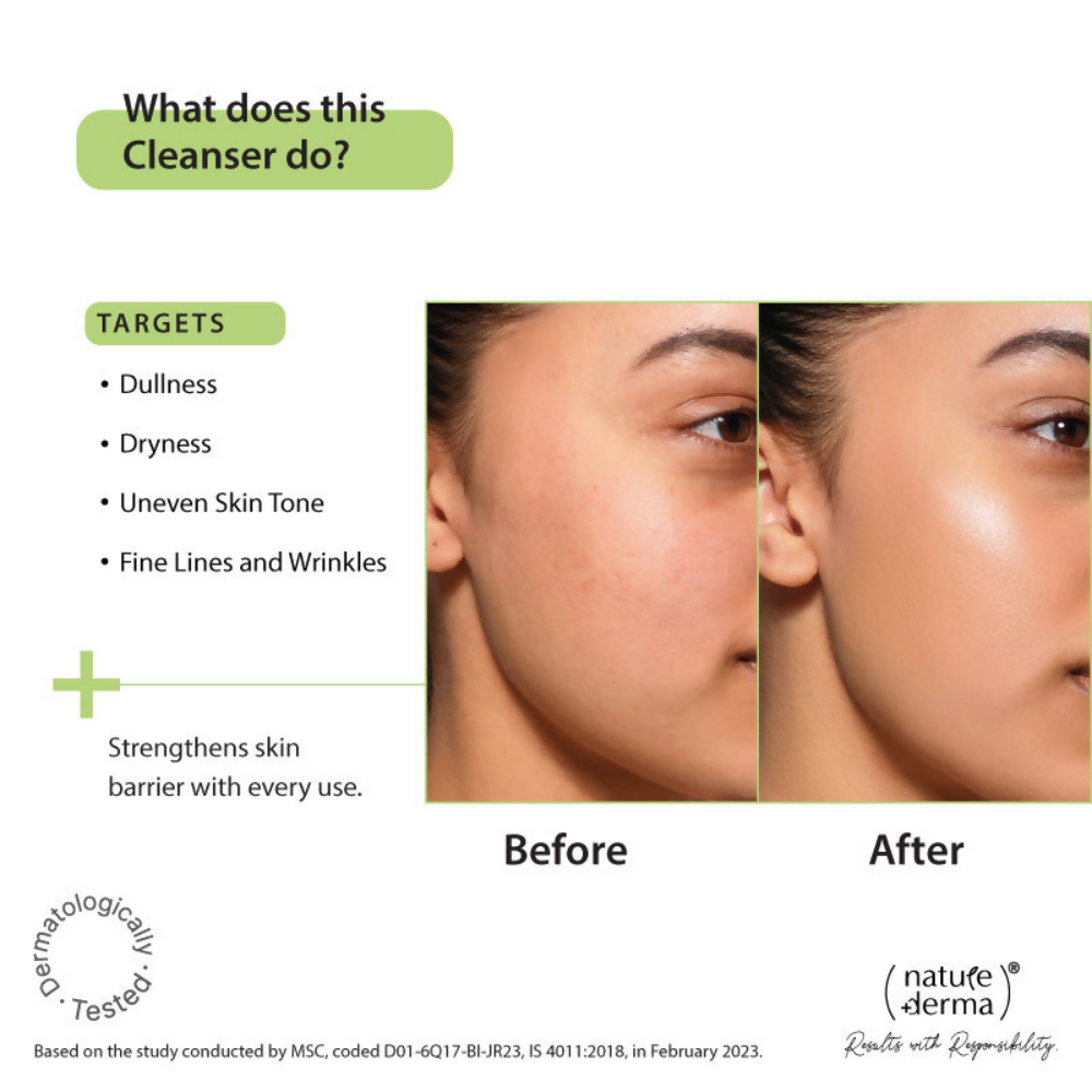 Nature Derma Squalane Cleansing Cream | Swadesiicart