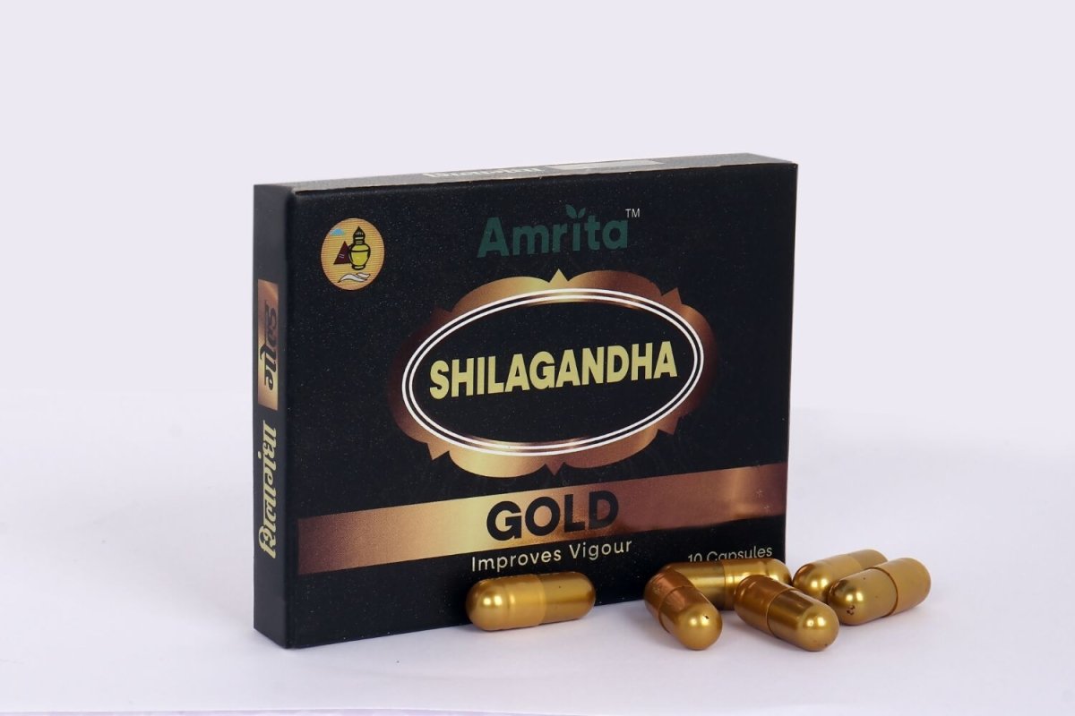 Amrita Shilagandha Gold Capsules - Swadesiicart