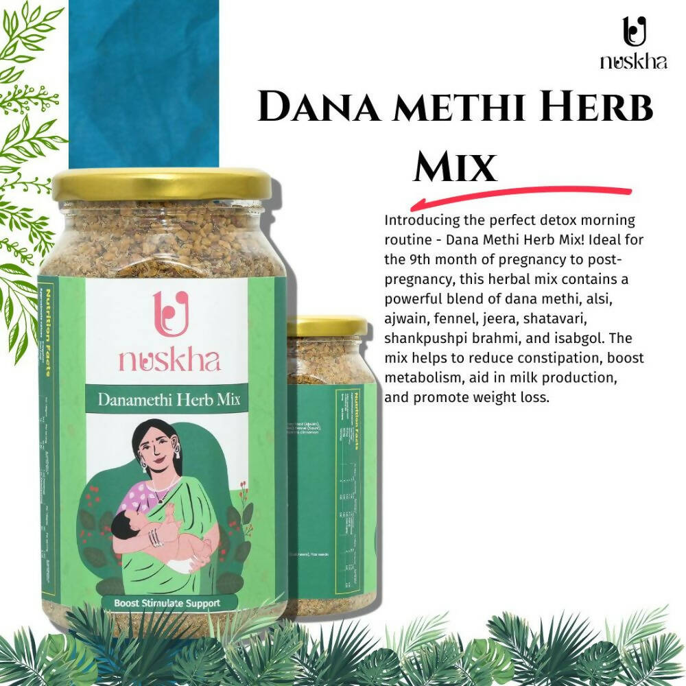 Nuskha Danamethi Herbmix (Post-Partum) | Swadesiicart