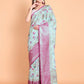 Vamsee Bhavi Pista Georgette Saree - Swadesiicart