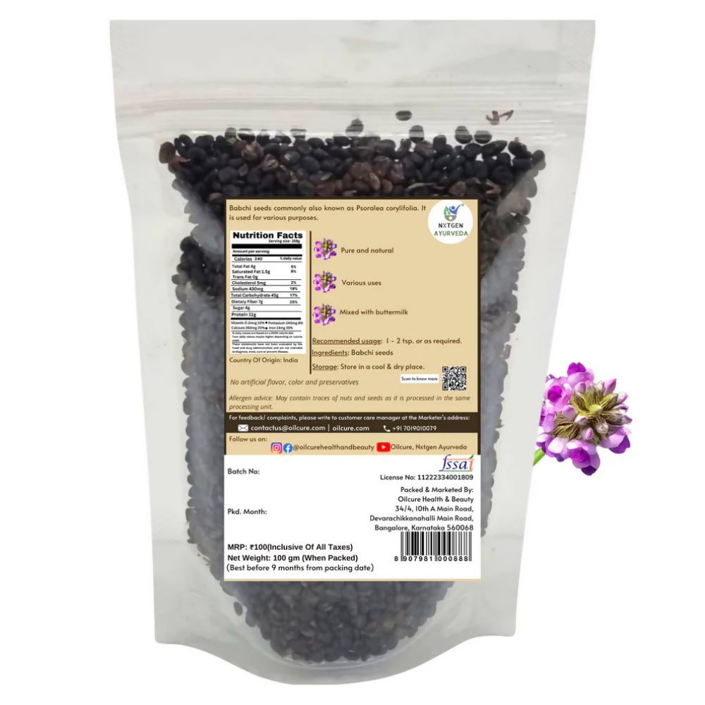 Nxtgen Ayurveda Babchi Seeds | Swadesiicart