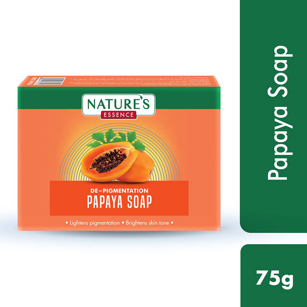 Nature's Essence De - Pigmentation Papaya Soap - Swadesiicart