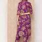 Ahalyaa Women's Traditional wear Kurta Set - Purple | Swadesiicart