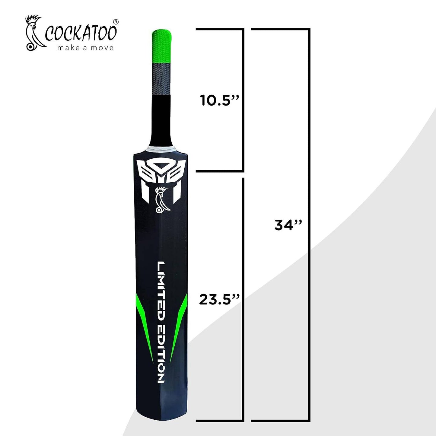 Cockatoo Destructor Plastic Cricket Bat - Swadesiicart