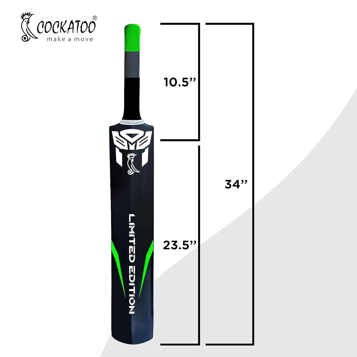 Cockatoo Destructor Plastic Cricket Bat - Swadesiicart