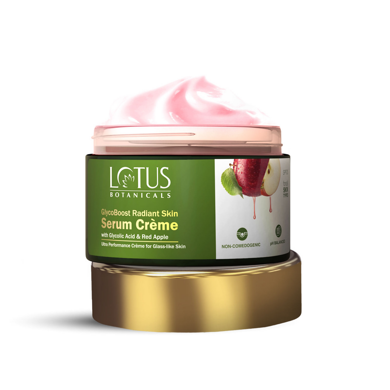 Lotus Botanicals GlycoBoost Radiant Skin Serum Creme | Swadesiicart