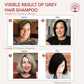 Ivory Natural Grey Hair Shampoo For Nature-Inspired Grey Coverage And Revitalization | Swadesiicart