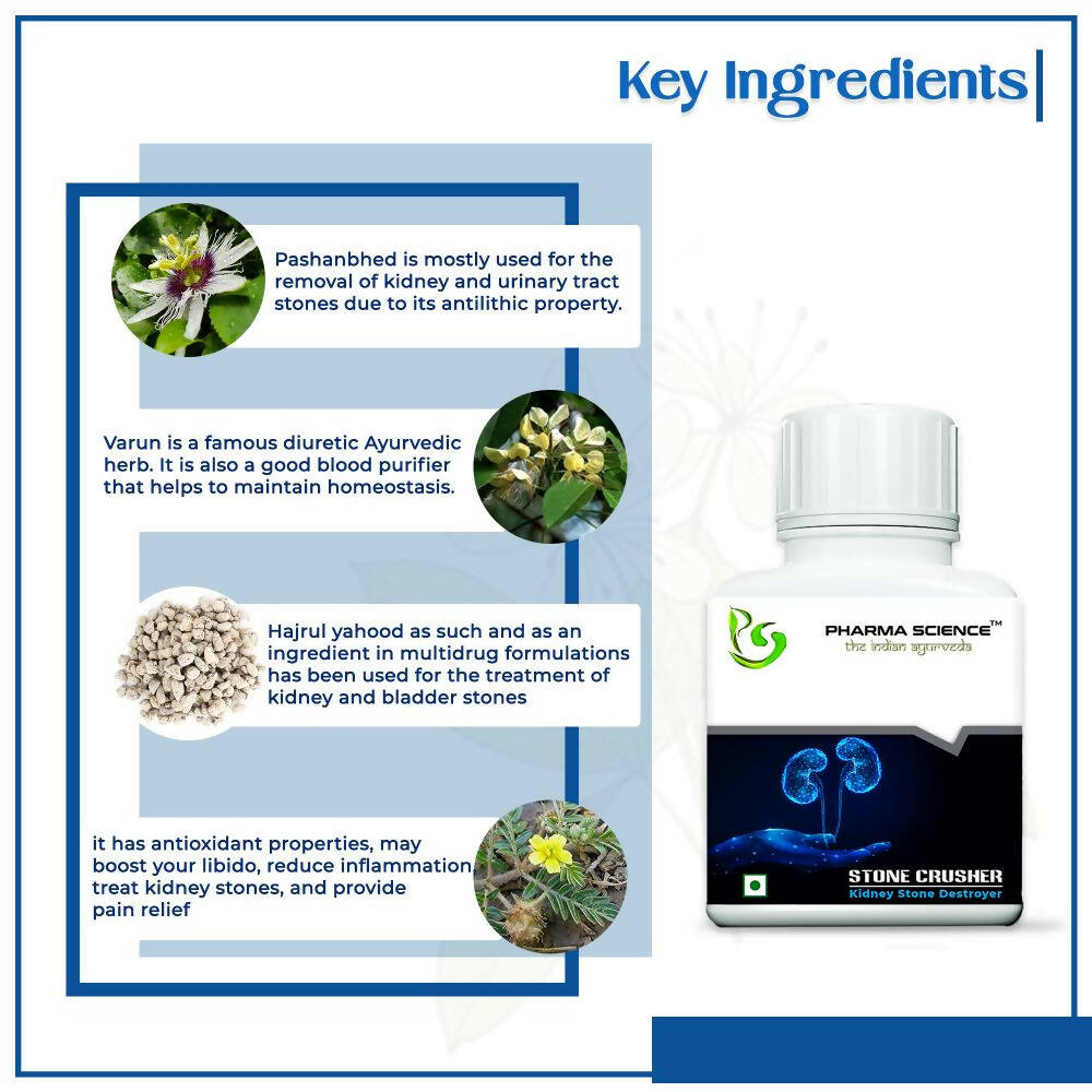Pharma Science Stone Crusher For Kidney Stone - Swadesiicart