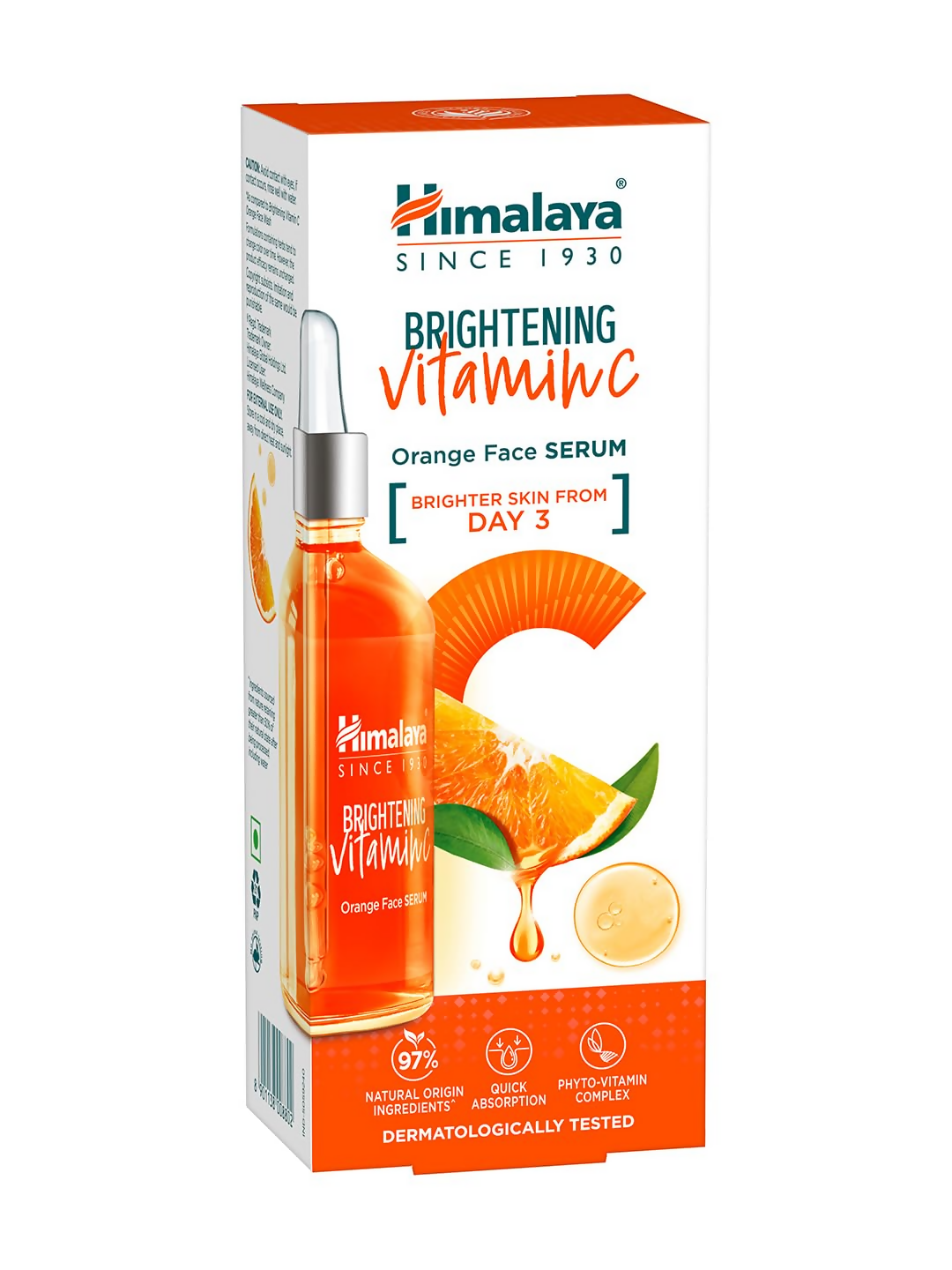 Himalaya Brightening Vitamin C Serum - Swadesiicart