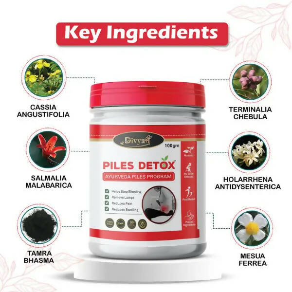 Divya Shree Piles Detox Powder | Swadesiicart