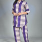Morchari Digital Print Semi Muslin Co-Ord Set Top & Trouser-Multicolor - Swadesiicart