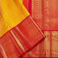 DEIANA'S Beautiful Designer Golden zari Soft Lichi Silk Saree - Yellow - Swadesiicart