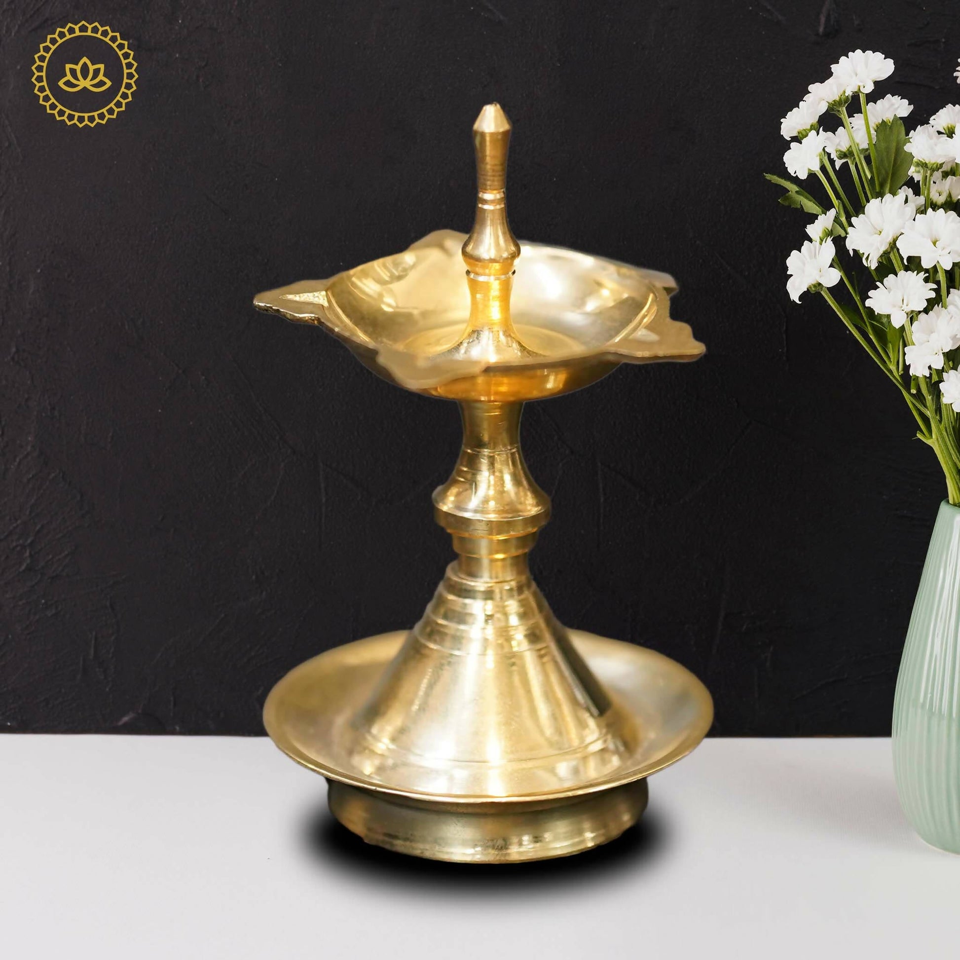Brass Kerala Diya - Swadesiicart
