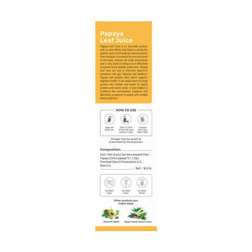 Four Seasons Papaya Leaf Juice - Swadesiicart