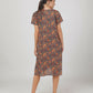 Breathables Women Cotton Printed Loungewear Nightie Blue I Night Wear | Nighty | Jaipuri Print