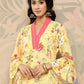 Ahalyaa Women's Traditional wear Kurta - Yellow | Swadesiicart