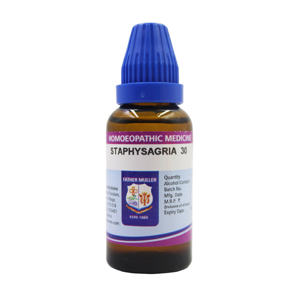 Father Muller Staphysagria Dilution - Swadesiicart