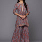 Ahalyaa Women's Traditional Wear Co-ods - Teal Blue