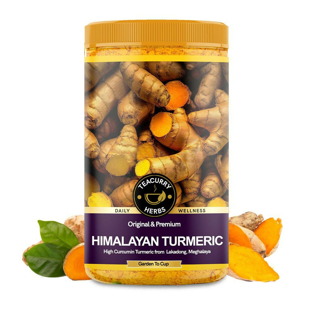 Teacurry Himalayan Turmeric Powder (Wild Turmeric) - Swadesiicart