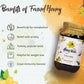 HoneyVeda Premium Raw Fennel Honey - Swadesiicart