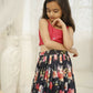 Aayaa Designer Embroidery Thread With Sequance Work Kids Lehenga Choli - Multi Color