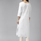 Yufta Embroidered Cotton Kurta - Swadesiicart
