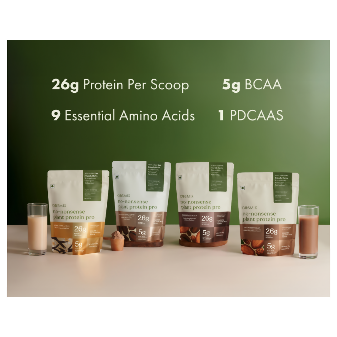 Cosmix no nonsense Plant Protein Pro Classic Unflavoured | Swadesiicart