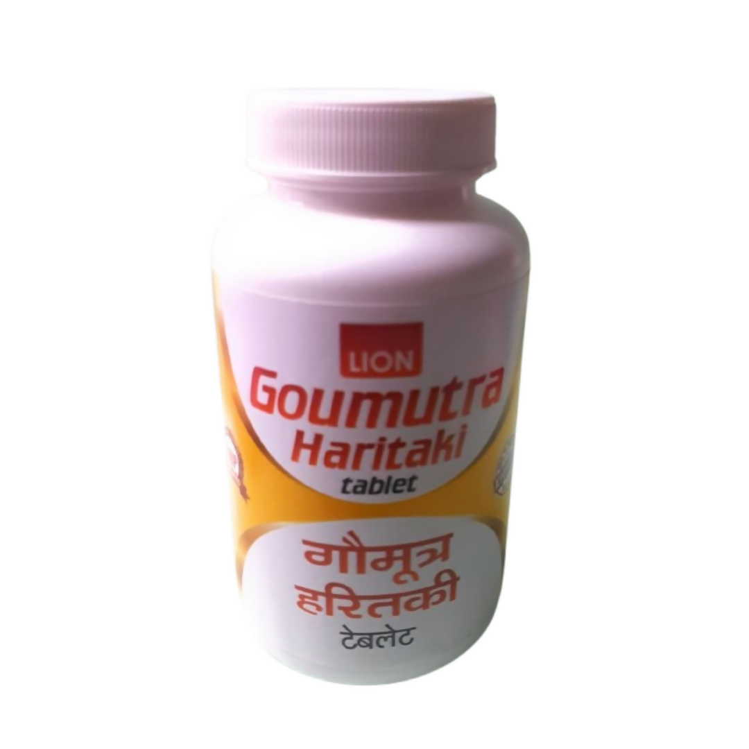 Lion Ayurveda Gomutra Haritaki Tablets | Swadesiicart