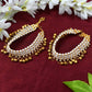 Mominos Fashion Kamal Johar Gold-Polished Pearls Anklets | Swadesiicart