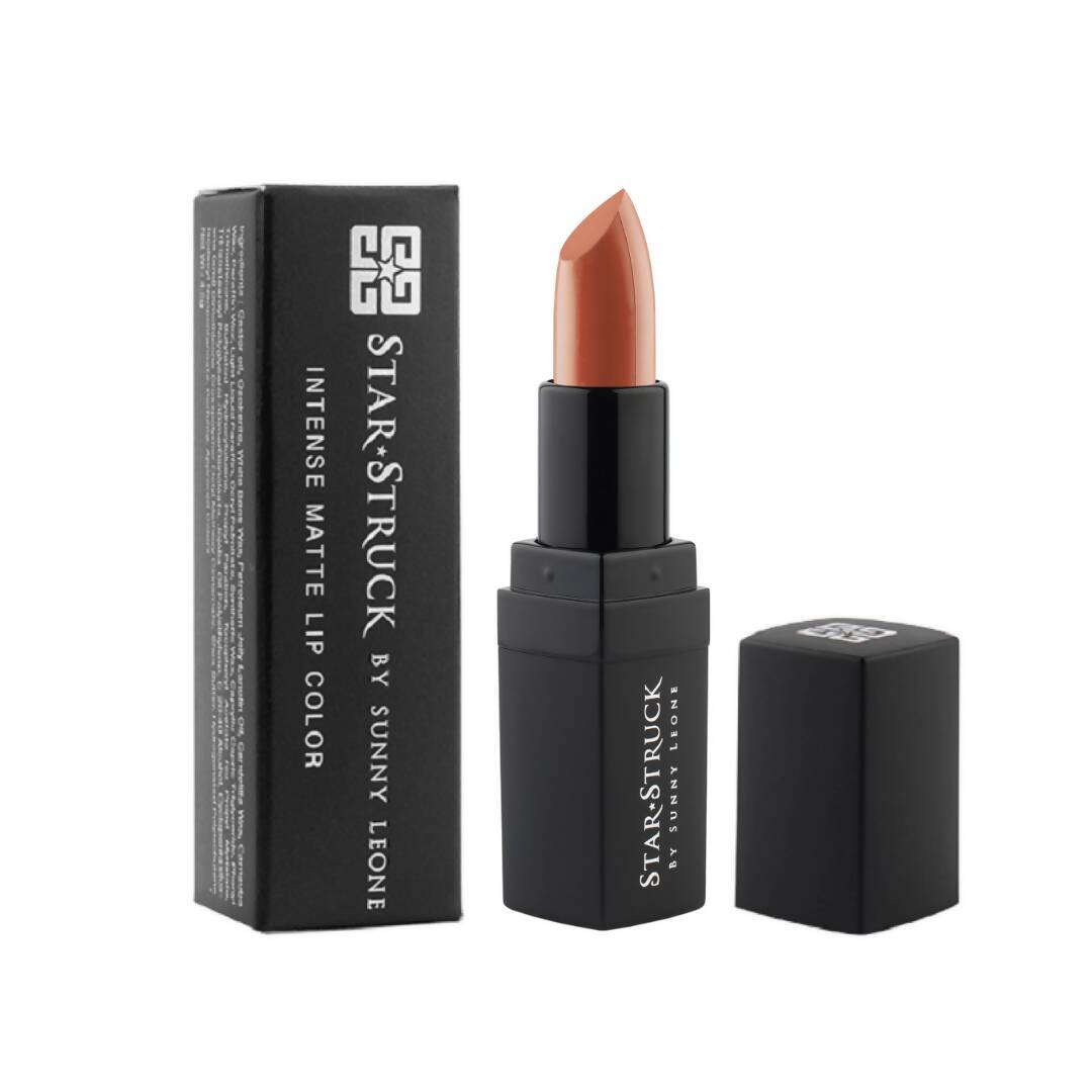 Star Struck By Sunny Leone Intense Matte Lip Color - Caramello | Swadesiicart