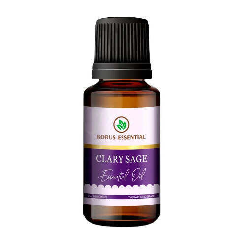 Korus Essential Clary Sage Essential Oil - Therapeutic Grade - Just Jaivik