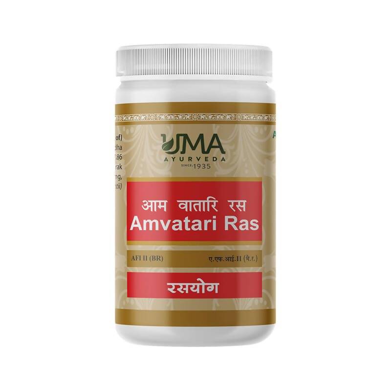 Uma Ayurveda Amvatari Ras Tablets - Swadesiicart
