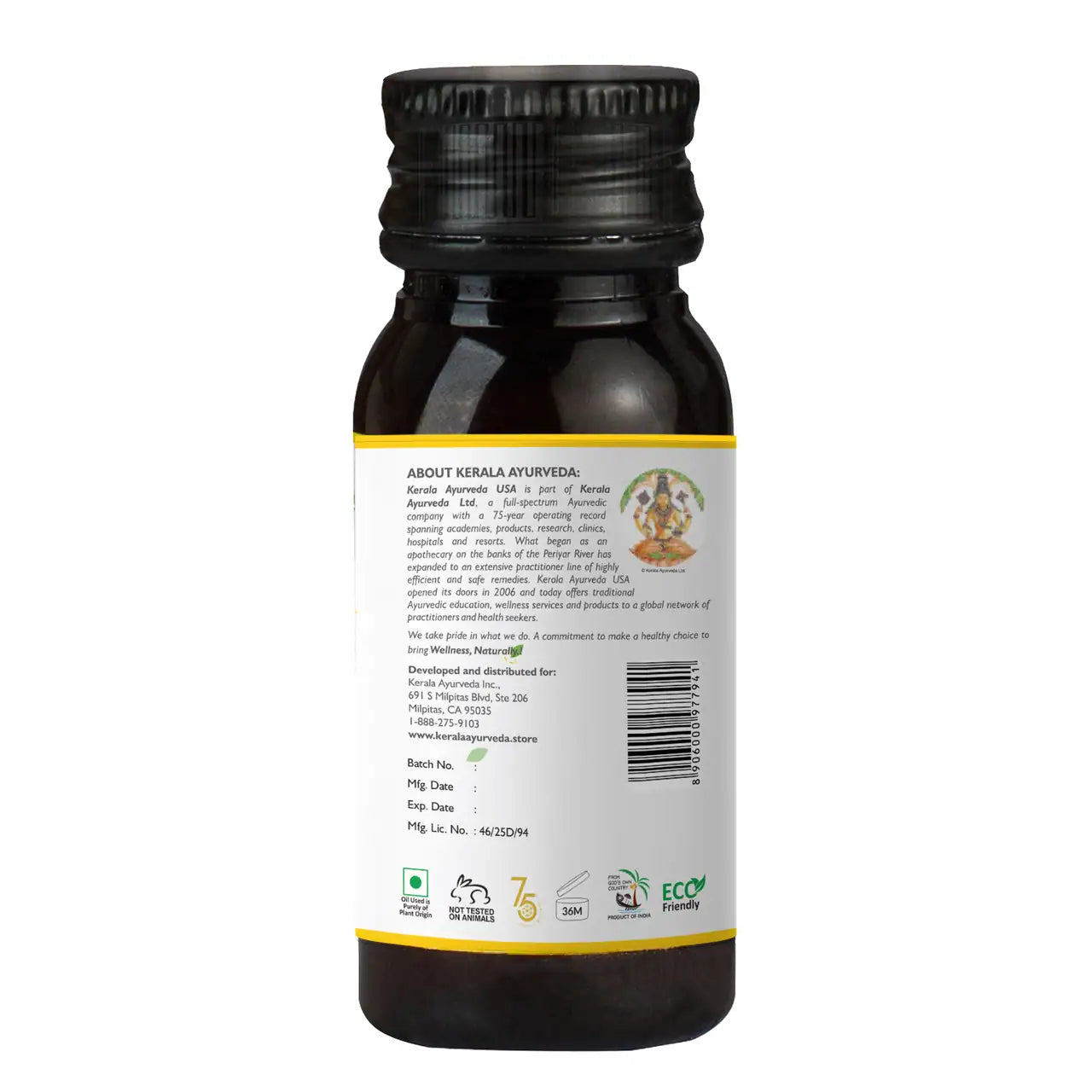 Eranda Sukumaram Oil 1 fl oz (30 ml)