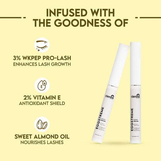Clensta Eggstreme Eyelash Serum | Swadesiicart