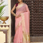 Shree Shyam Fashion Pink Cotton Saree