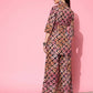 Ahalyaa Women's Traditional Wear Co-ods - Black