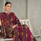 Maroon Rangkat Tussar Silk Woven Design Saree with Unstitched Blouse - Mohmanthan Eshani | Swadesiicart