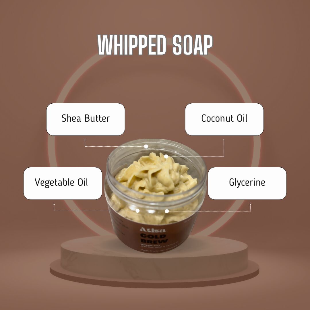 Atisa Cold Brew Whipped Soap | Swadesiicart