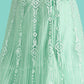 House of Panchhi Turquoise Blue Net Gotapatti Work Lehenga & Blouse, Dupatta | Swadesiicart
