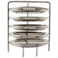 Jain Stainless Steel Idiappam Stand 5 Plates - Silver - Swadesiicart