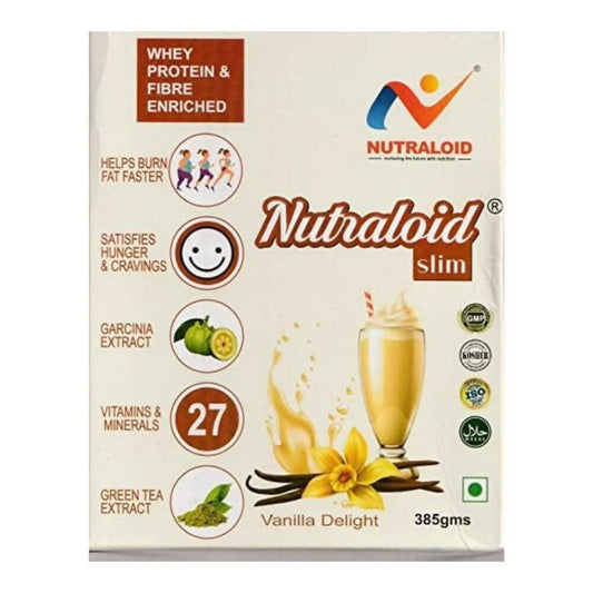 Nutraloid Slim Weight Loss Protein Powder (Vanilla Delight) | Swadesiicart