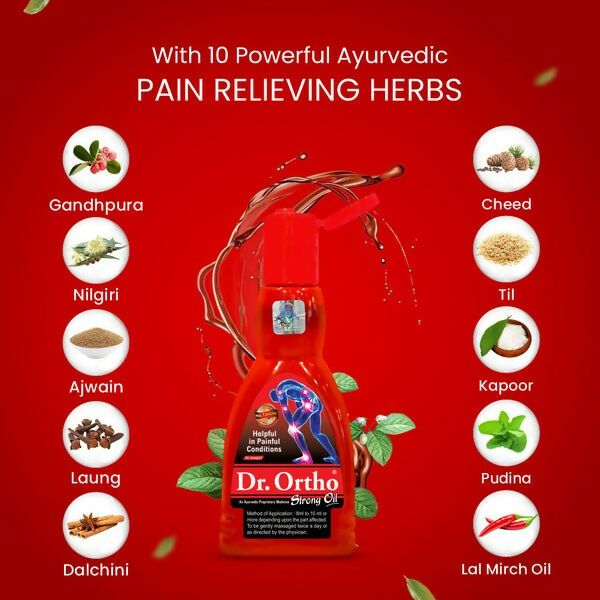 Dr. Ortho Ayurvedic Strong Oil - Swadesiicart