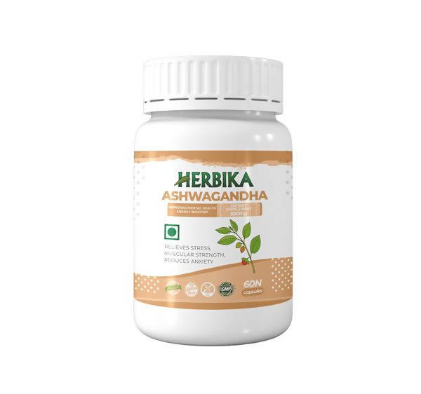 Herbika Ashwagandha Capsules | Swadesiicart