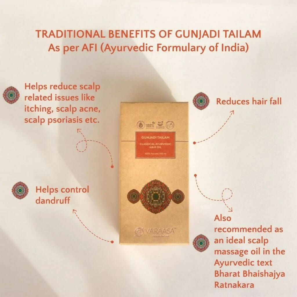 Varaasa Gunjadi Tailam | Swadesiicart