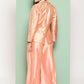 Ahalyaa Women's Traditional Wear Co-ods - Peach | Swadesiicart